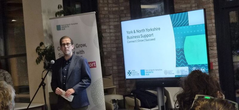 York and North Yorkshire Growth Hub business support session