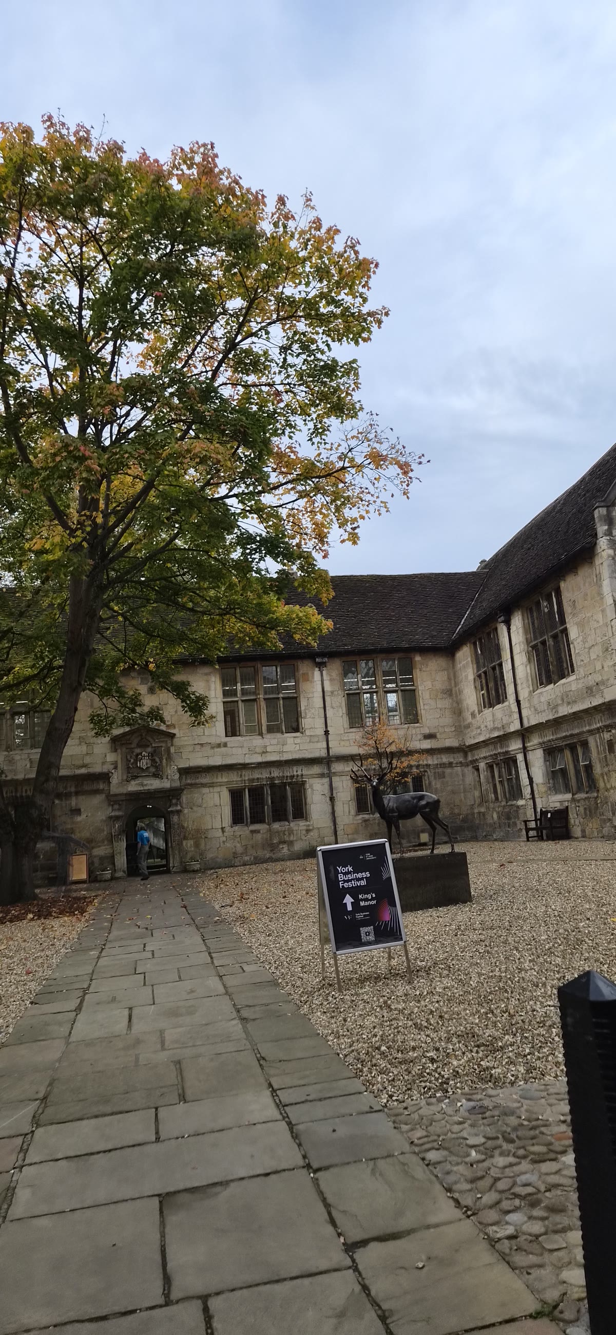 King's Manor during York Business Festival